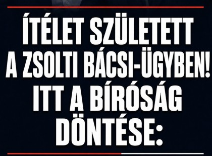 Ítélet született a Zsolti bácsi-ügyben!Itt a bíróság döntése: Cikk a hozzászólásoknál! ?