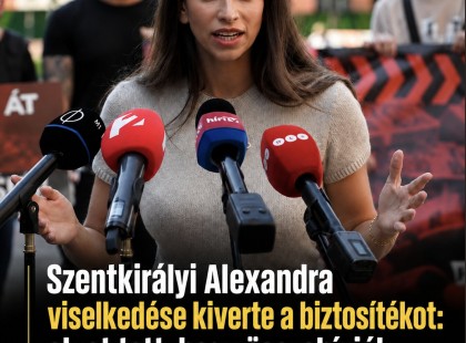 Szentkirályi Alexandra viselkedése kiverte a biztosítékot: olyat tett, hogy összehívják a Házbizottságot, súlyos döntés jön! Cikk a hozzászólásoknál!