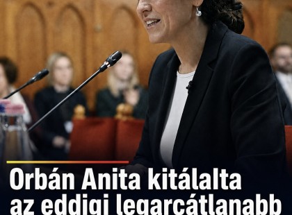 Orbán Anita kitálalta az eddigi legarcátlanabb botrányt: ebbe belebukik a Fidesz!