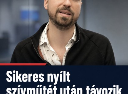 Lemondott Gulyás Márton!Sikeres nyílt szívműtét után távozik: