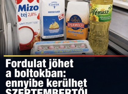Fordulat jöhet a boltokban: ennyibe kerülhet SZEPTEMBERTŐL a cukor, a liszt, az étolaj és a tojás