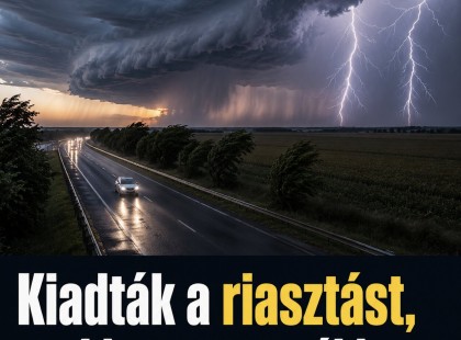 Kiadták a riasztást, ezekben a megyékben csap le a zivatarhullám! ????? ? ?????́???́??́?????́?!