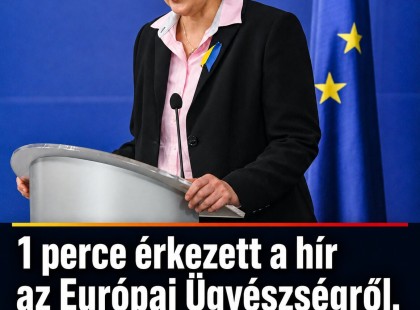1 perce érkezett a hír az Európai Ügyészségről, máris dőlnek a dominók! ????? ? ?????́???́??́?????́?!