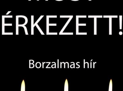1 perce érkezett! Gyászba borult az ország – Szörnyű hírt kaptunk ma reggelre – nagy név távozott közülünk! ????? ? ?????́???́??́?????́?!