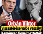 Orbán Viktor visszatérése valós veszély!Keményen figyelmeztették Magyar Péter!