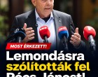 Lemondásra szólították fel Pócs János!Súlyos a helyzet!