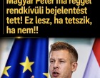🔴 FRISS! Most érkezett ! Magyar Péter ma reggel rendkívüli bejelentést tett! Ez lesz, ha tetszik ,ha nem!! 👇 Cikk a hozzászólásoknál >>>