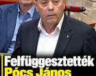 Felfüggesztették Pócs János mentelmi jogát: rágalmazási ügy áll a döntés mögött