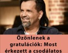 Özönlenek a gratulációk: Most érkezett a csodálatos örömhír Fejes Tamásról