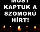 1 perce érkezett! Gyászba borult az ország – Szörnyű hírt kaptunk ma reggelre – nagy név távozott közülünk! 👇𝐂𝐢𝐤𝐤 𝐚 𝐡𝐨𝐳𝐳𝐚́𝐬𝐳𝐨́𝐥𝐚́𝐬𝐨𝐤𝐧𝐚́l