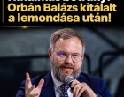 Hatalmas botrány: Orbán Balázs kitálalt a lemondása után!