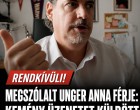 Megszólalt Unger Anna férje: kemény üzenetet küldött mindenkinek!