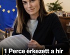 1 Perce érkezett a hír Varga Juditról, óriási az öröm!
