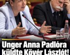 Unger Anna Padlóra küldte Kövér Lászlót !: kegyetlenül visszanyalt a fagyi!