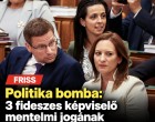 Politika bomba: 3 fideszes képviselő mentelmi jogának felfüggesztését kérte a Központi Kerületi Bíróság !👇𝐂𝐢𝐤𝐤 𝐚 𝐡𝐨𝐳𝐳𝐚́𝐬𝐳𝐨́𝐥𝐚́𝐬𝐨𝐤𝐧𝐚́𝐥!