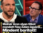 Molnár Áron olyan titkot mondott Fásy Ádám ügyéről....Mindent borított! 👇𝐂𝐢𝐤𝐤 𝐚 𝐡𝐨𝐳𝐳𝐚́𝐬𝐳𝐨́𝐥𝐚́𝐬𝐨𝐤𝐧𝐚́𝐥!