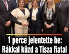 1 perce jelentette be: Rákkal küzd a Tisza fiatal parlamenti képviselője