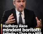 Hadházy Ákos mindent borított: Felfedte a Tisza és a NER közös bizniszét?