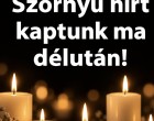 Most érkezett a tragikus bejelentés: pótolhatatlan nagy név távozott közülünk! 🕯️👇 𝐂𝐢𝐤𝐤 𝐚 𝐡𝐨𝐳𝐳𝐚́𝐬𝐳𝐨́𝐥𝐚́𝐬𝐨𝐤𝐧𝐚́𝐥!