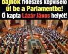 Többszörös olimpiai bajnok fideszes képviselő ül be a Parlamentbe!Ő kapta Lázár János helyét! Cikk a hozzászólásoknál >>>