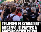 Teljesen elszabadult! Meglepő jelenetek a Magyar Péter elleni tüntetésen! Cikk a hozzászólásoknál >>>