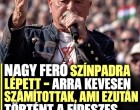 Nagy Feró színpadra lépett – arra senki nem számított, ami ezután történt a fideszes tüntetésen!