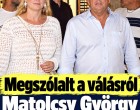 Megszólalt a válásról Matolcsy György felesége
