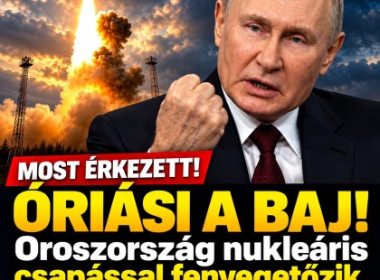 Óriási a baj! Oroszország nukleáris csapással fenyegetőzik, ha a NATO ezt megteszi