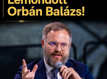 Hatalmas botrány: Orbán Balázs kitálalt a lemondása után!