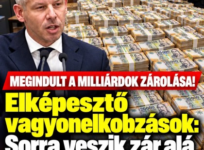 Magyar Péter betartotta az igéretét!MEGINDULT A MILLIÁRDOK ZÁROLÁSA!Elképesztő vagyonelkobzások: Sorra veszik zár alá a politikusok vagyonát.