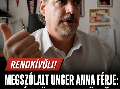 Megszólalt Unger Anna férje: kemény üzenetet küldött mindenkinek!