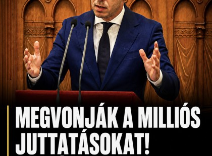 Megvonják a milliós juttatásokat !Milliókat bukhatnak a Fidesz bábjai!