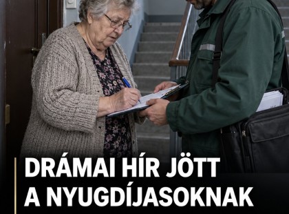 DRÁMAI HÍR JÖTT A NYUGDÍJASOKNAK NOVEMBERBEN ERRE KELL KÉSZÜLNIÜK!