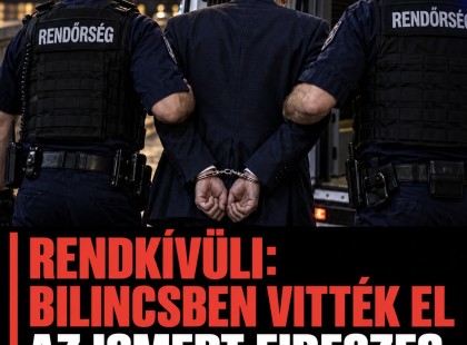RENDKÍVÜLI: Bilincsben vitték el az ismert fideszes politikust
