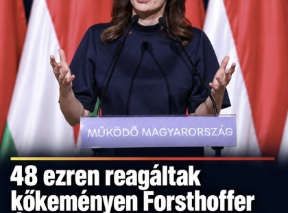 48 ezren reagáltak kőkeményen Forsthoffer Ágnesnek, amiért kitiltotta Toroczkai Lászlót