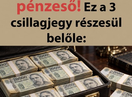 Jön a SZEPTEMBERI pénzeső! Ez a 3 csillagjegy részesül belőle: ? Cikk a hozzászólásoknál >>>