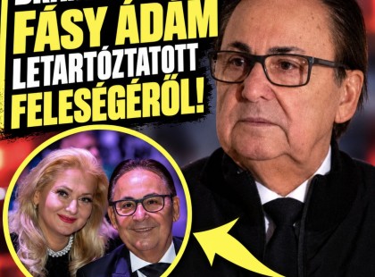 Drámai hír jött Fásy Ádám letartóztatott feleségéről! ????? ? ?????́???́??́?????́?!