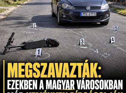 Megszavazták: Ezekben a magyar városokban már keményen bírságolják és kitiltják a rollereseket! ????? ? ?????́???́??́?????́?!