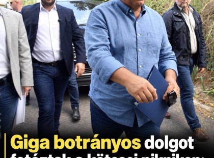 Giga botrányos dolgot fotóztak a kötcsei pikniken: így fogadják a vendégeket