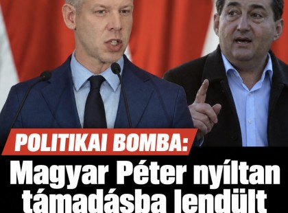 ? ROBBANT A POLITIKAI BOMBA: Magyar Péter keményen nekiment Mészáros Lőrincnek! ? ???? ? ?????́???́??́?????́?!