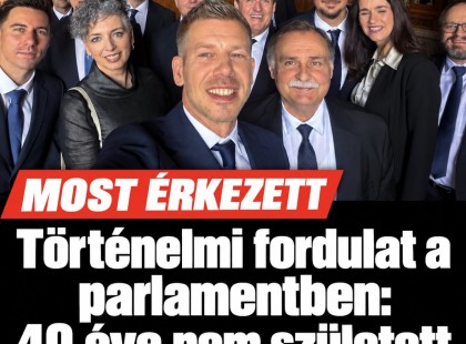 Történelmi fordulat a parlamentben: 40 éve nem született ilyen súlyú döntés! ???? ? ?????́???́??́?????́?!