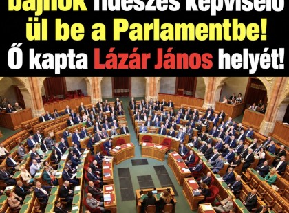 Többszörös olimpiai bajnok fideszes képviselő ül be a Parlamentbe!Ő kapta Lázár János helyét! Cikk a hozzászólásoknál >>>