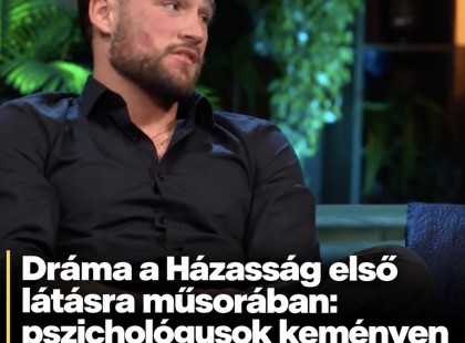 Dráma a Házasság első látásra műsorában: pszichológusok keményen helyre tették Mátét! ???? ? ?????́???́??́?????́?!