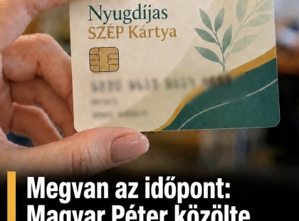 Megvan az időpont: Magyar Péter közölte, mikor jöhet a SZÉP-kártya – automatikusan jár!