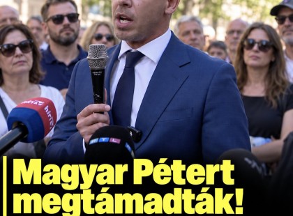 Magyar Pétert megtámadták ! Egy férfi kilépett a tömegből és... A cikk kommentben