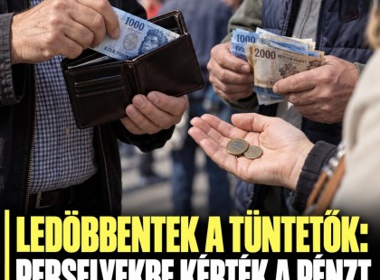 Ledöbbentek a tüntetők: perselyekbe kérték a pénzt a fideszes tüntetésen - videó ????? ? ?????́???́??́?????́?!