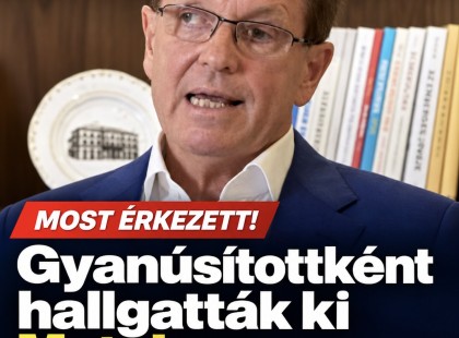 Gyanúsítottként hallgatták ki Matolcsy Györgyöt