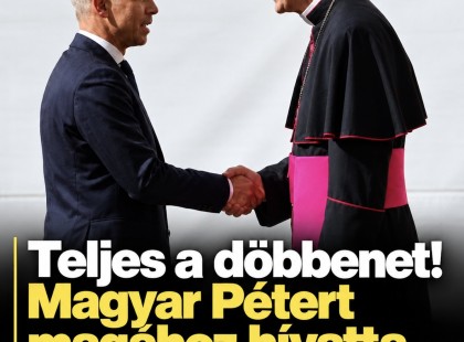Teljes a döbbenet! Magyar Pétert magához hívatta a Pápa - EZ történt: