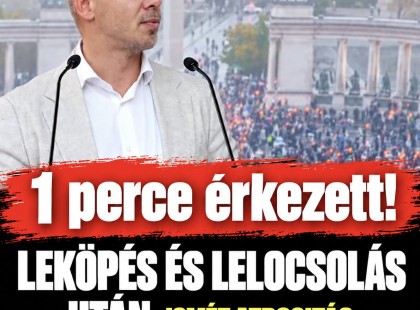 Leköpés és lelocsolás után, ismét atrocitás érte a Miniszterelnököt ?