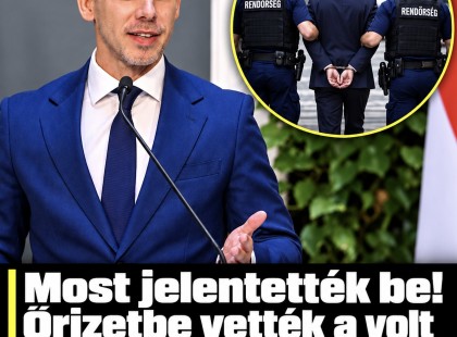 Most jelentették be ! Őrizetbe vették a volt FIDESZES politikust !Akár 15 év börtönt is kaphat!